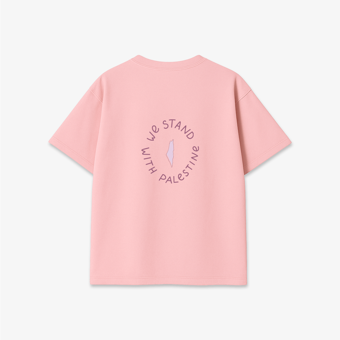 WSW Palestine - Printed Oversized T-Shirt